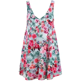 Floaty Dolly Dress - Winter Rose
