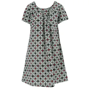 Floaty Pocket Pleat Dress - Square Bud