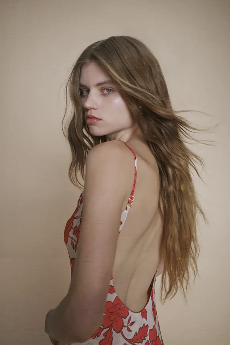 Florencia Dress in Wild Flower