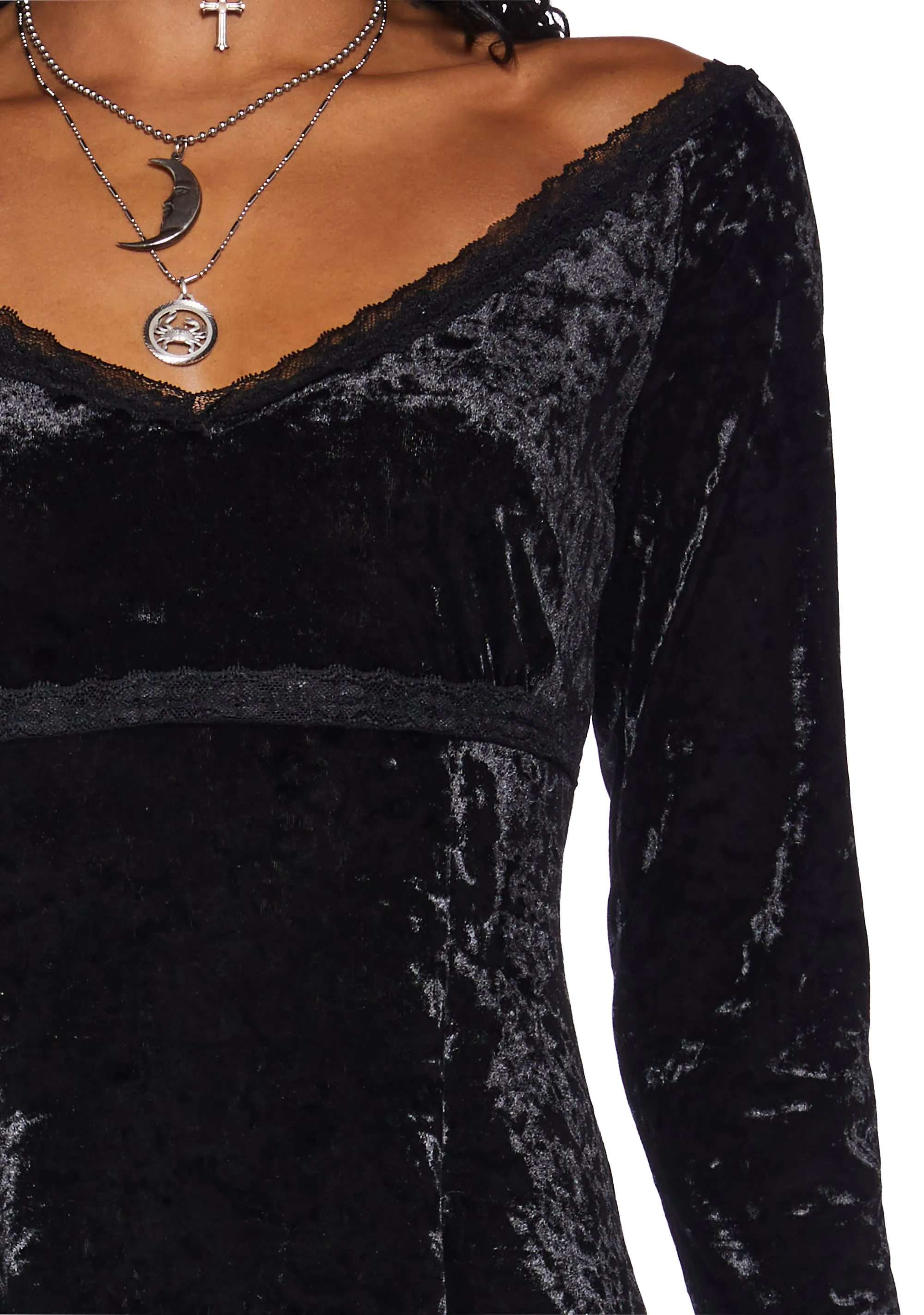 Glamour Sparks Velvet Dress