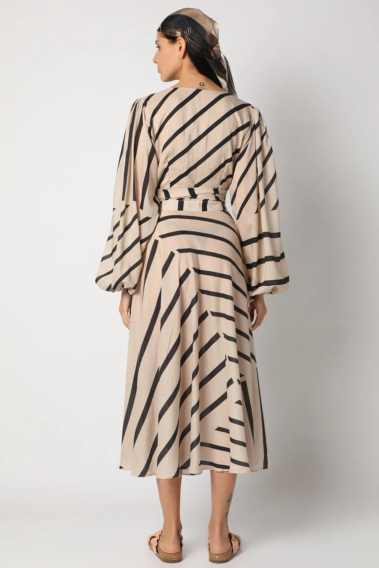 GOLDEN HOUR print dress vVyom x deme | Limited Edition Loungewear