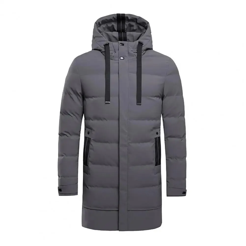 Granver - Puffer Jacket Heren Lang met Capuchon, Winddicht, Geïsoleerd & Waterafstotend