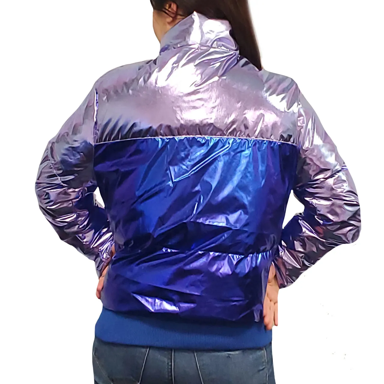 Guggenheim Metallic Puffer Jacket