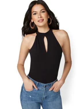 Halter Keyhole Bodysuit