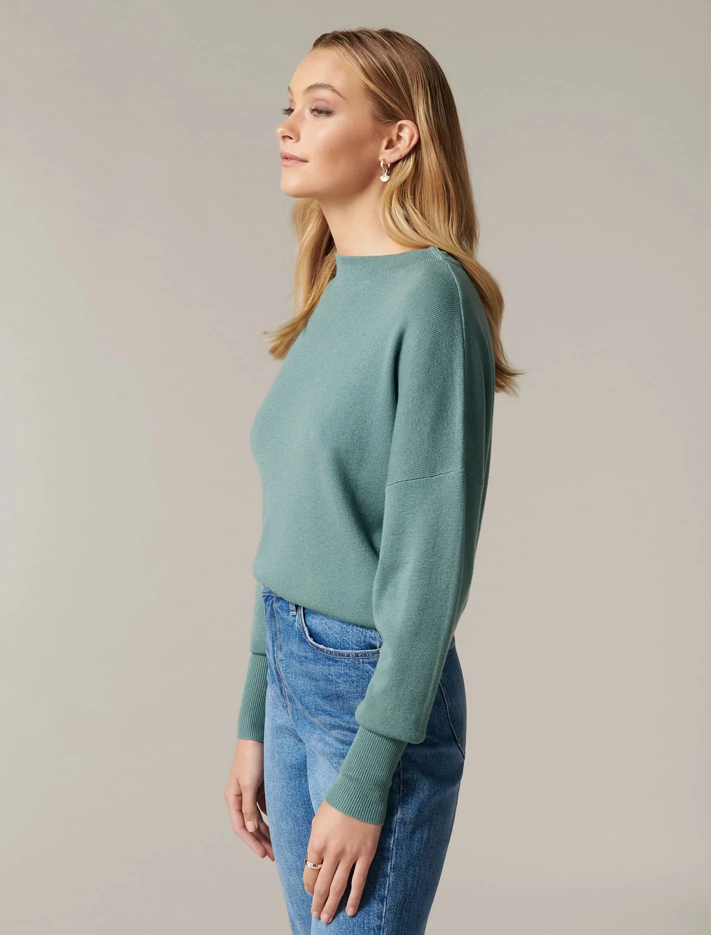 Hannah Batwing Essential Knit Jumper