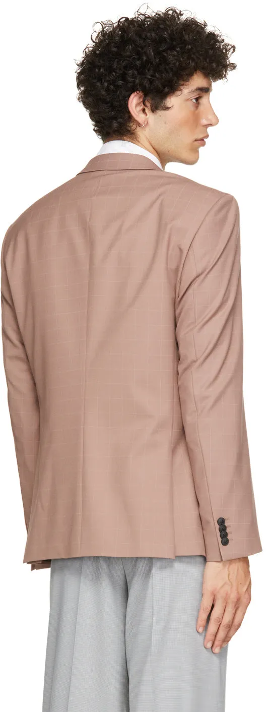 Hugo Brown Check Henry212 Blazer