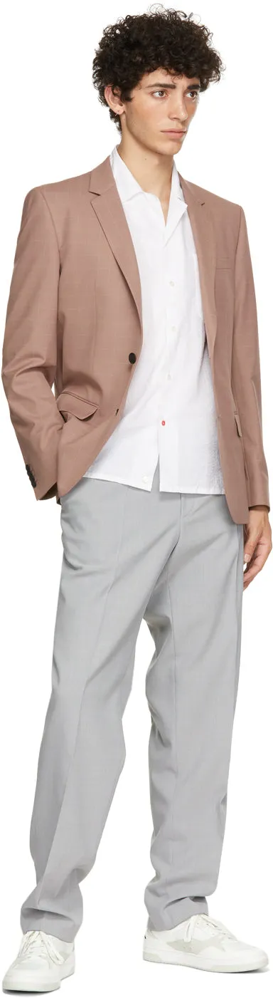 Hugo Brown Check Henry212 Blazer