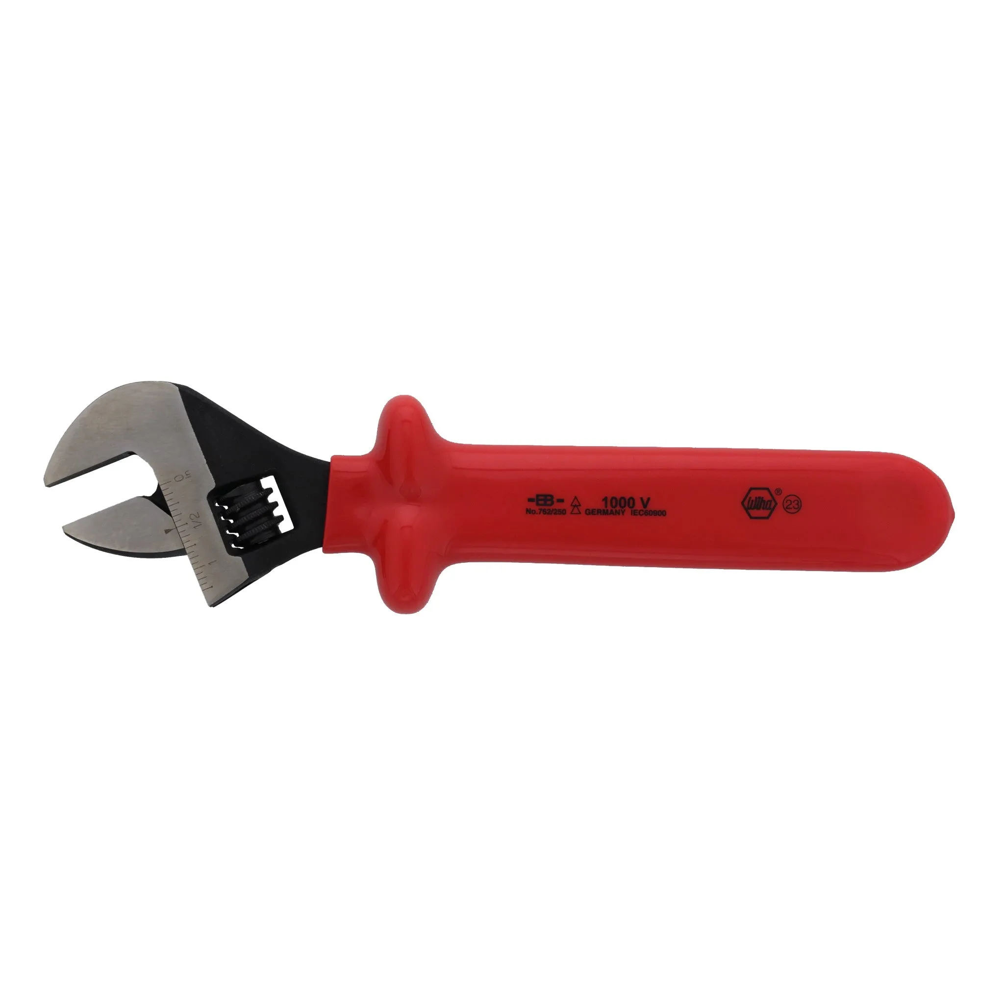 Insulated Adjustable Wrench 10"