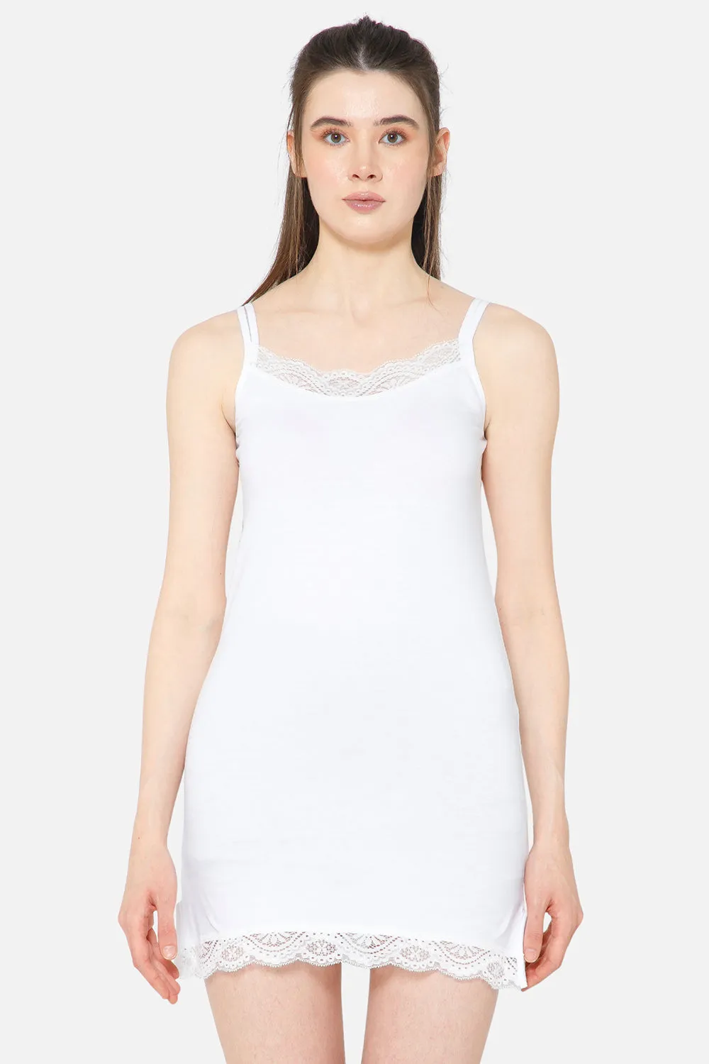 Intimacy Full Coverage Sweat-Absorbent Cotton Kurta Slip – IN09 | Comfortable & Breathable for All Seasons