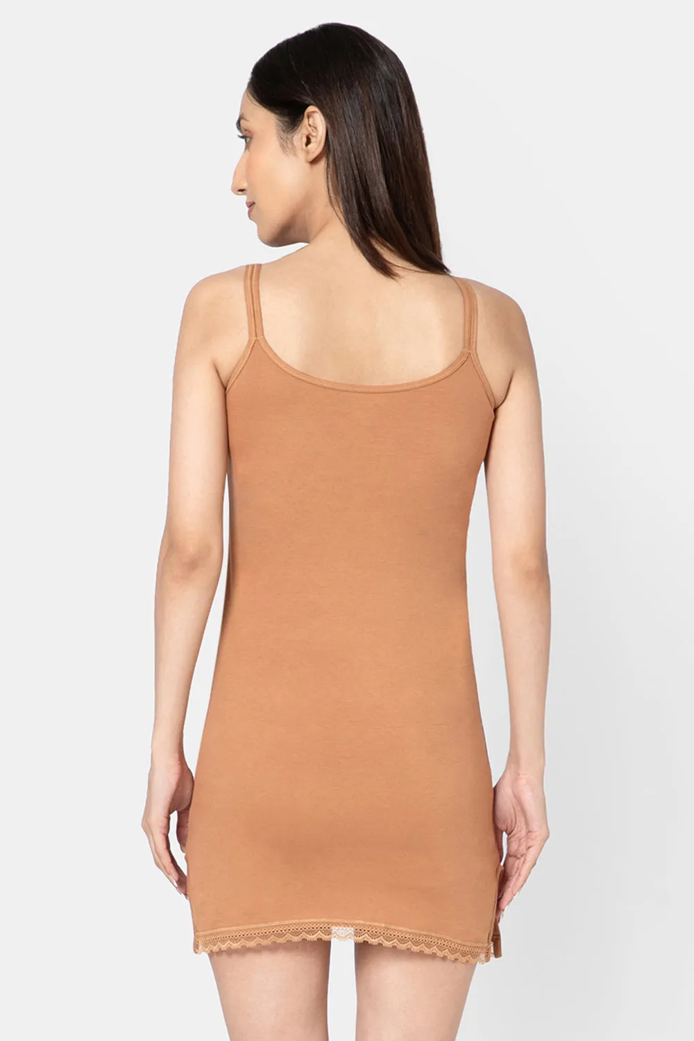 Intimacy Full Coverage Sweat-Absorbent Cotton Kurta Slip – IN09 | Comfortable & Breathable for All Seasons