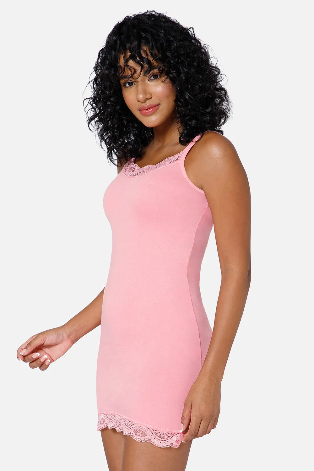 Intimacy Full Coverage Sweat-Absorbent Cotton Kurta Slip – IN09 | Comfortable & Breathable for All Seasons