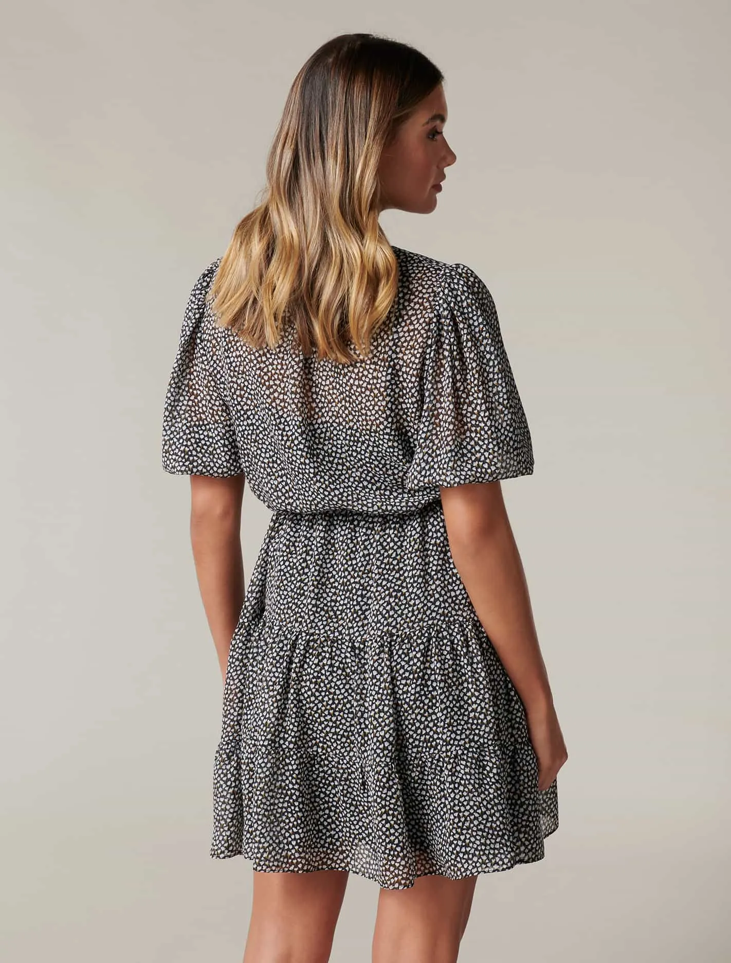 Irene Short Sleeve Smock Dress