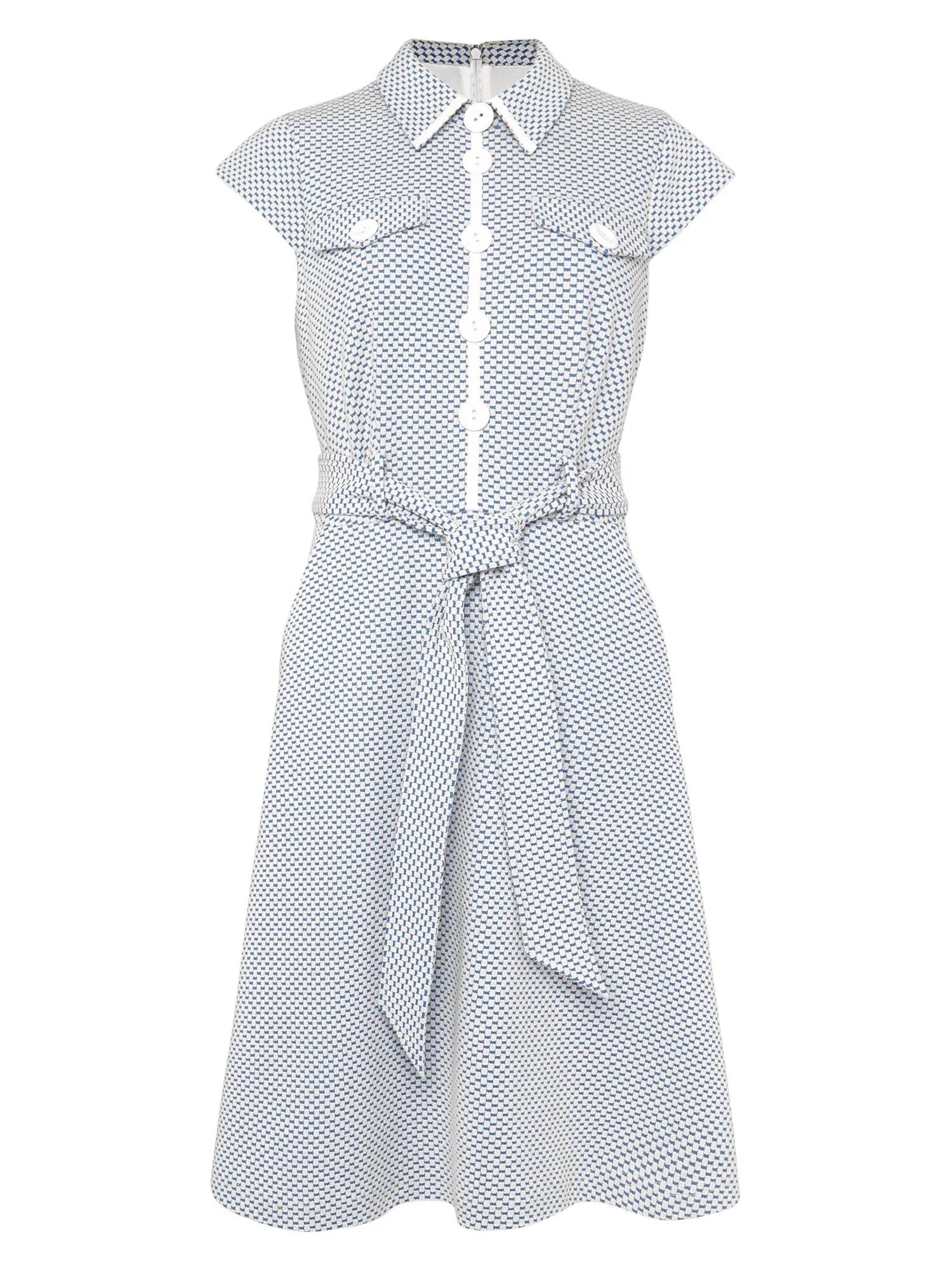 Issie Textured Check Dress