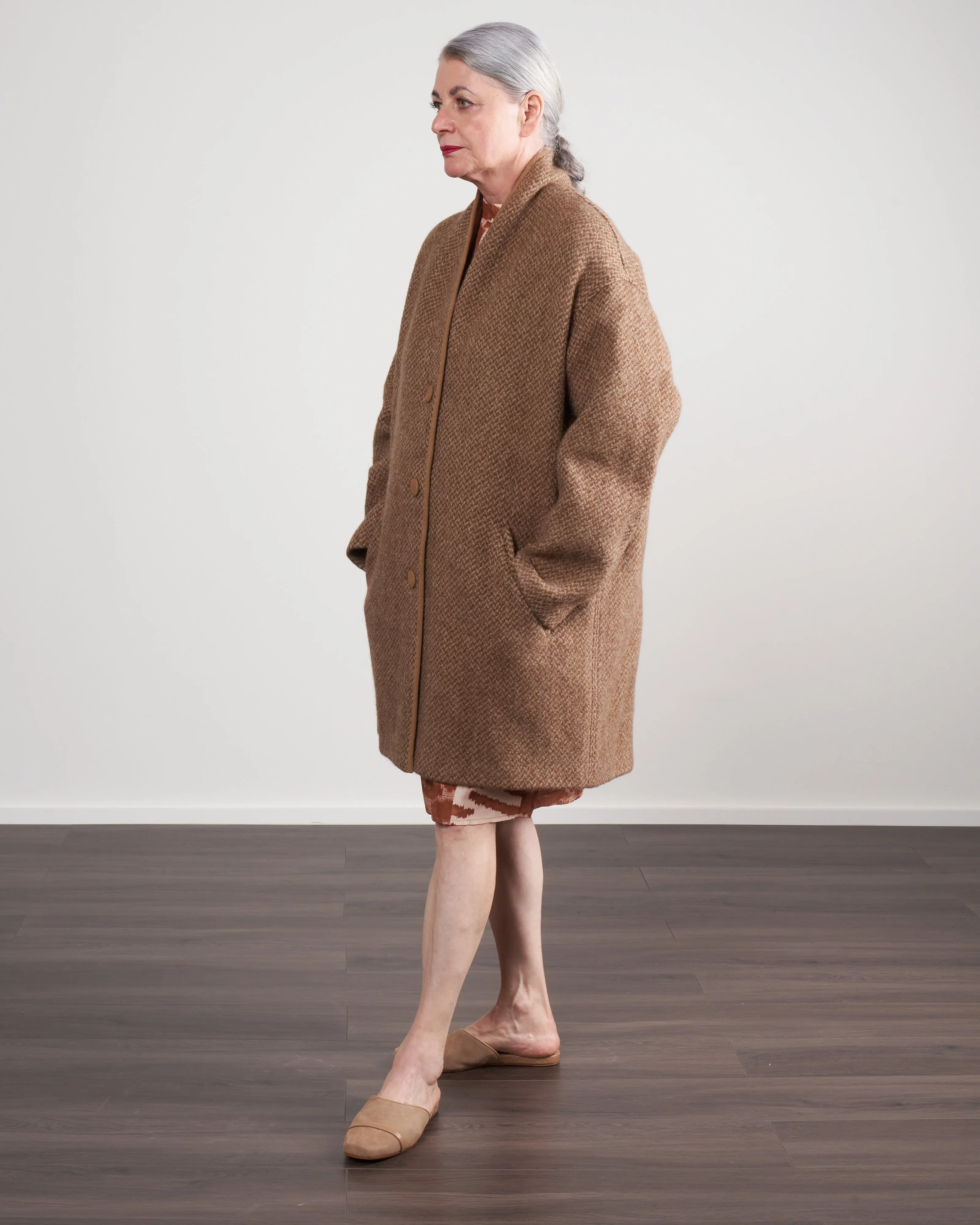 jelanyo coat - camel