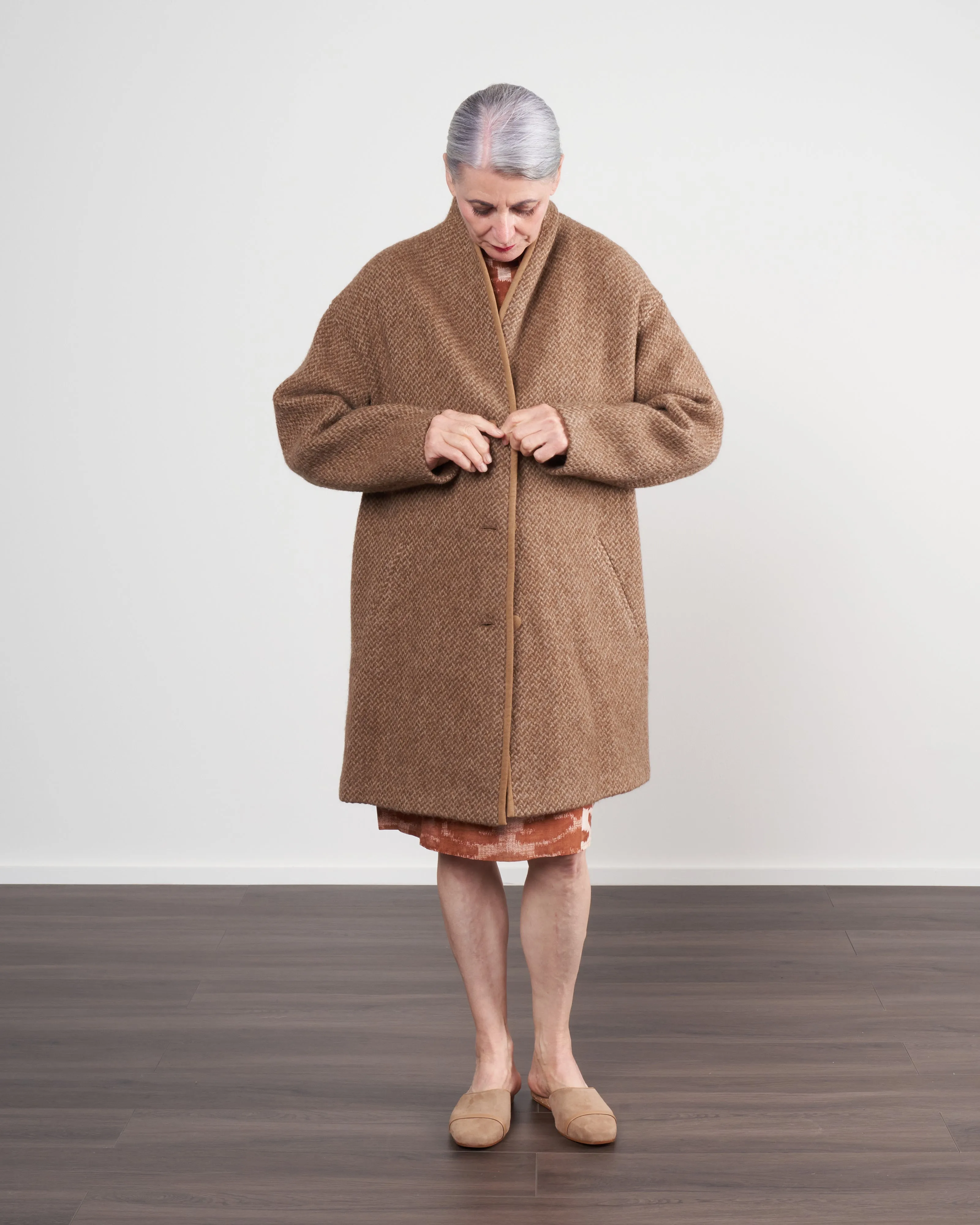 jelanyo coat - camel