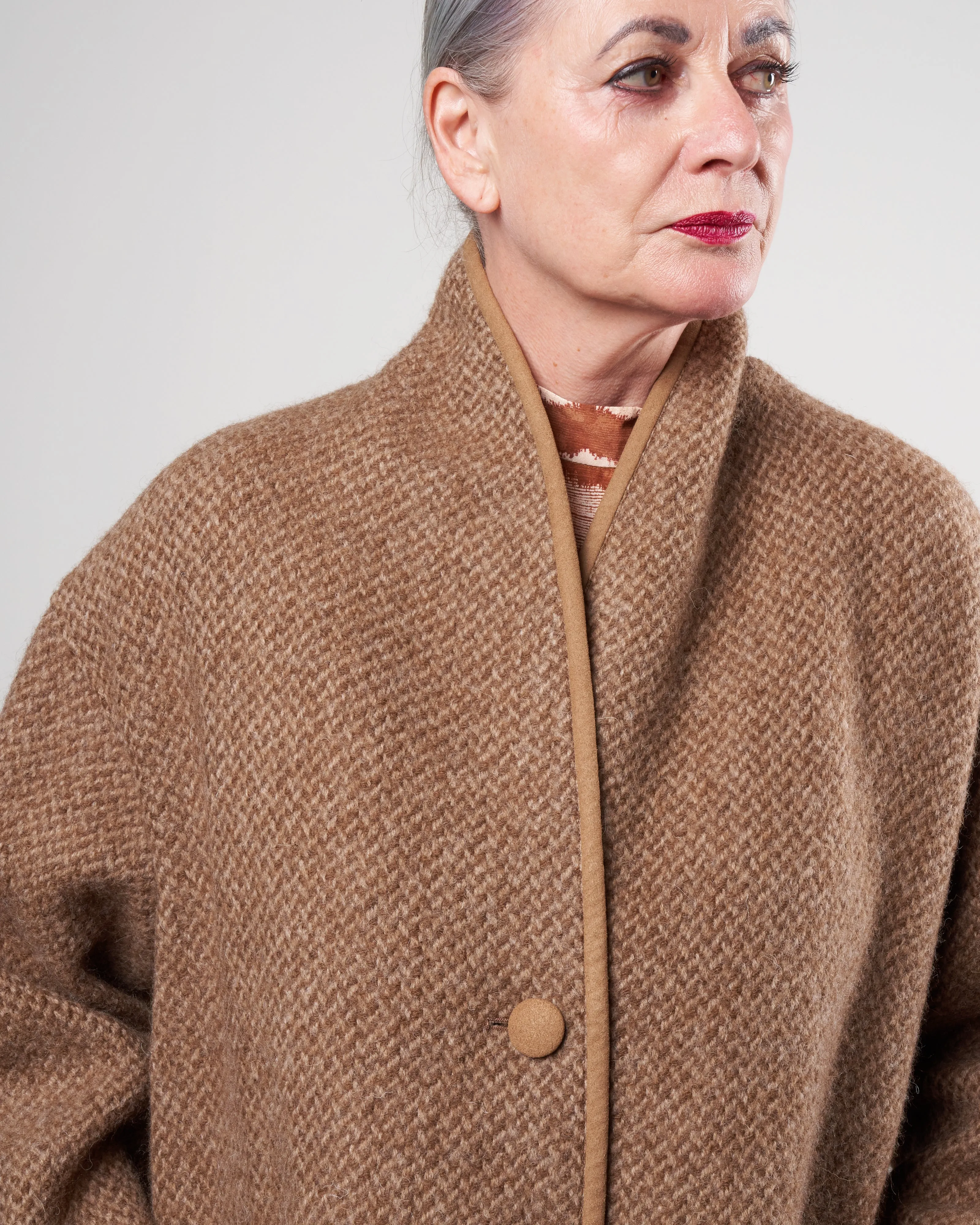 jelanyo coat - camel