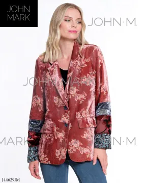 John Mark Velvet Blazer