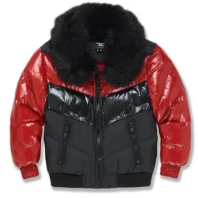 Jordan Craig - Kids Sugar Hill Puffer Jacket (Crimson) - 91548B