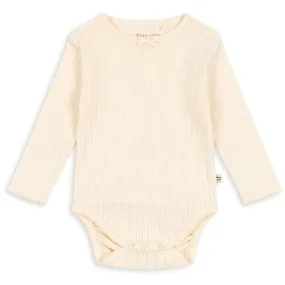 Konges Sløjd Buttercream Minnie Bodysuit Ls Gots