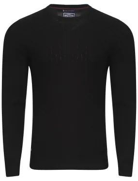 Le Shark Roberts black jumper