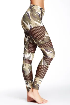 Leggings Floral High Waist