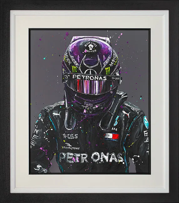 Lewis Seven Times World Champion Lenticular by Paul Oz
