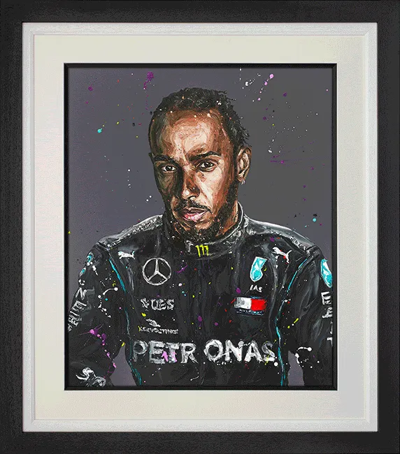Lewis Seven Times World Champion Lenticular by Paul Oz