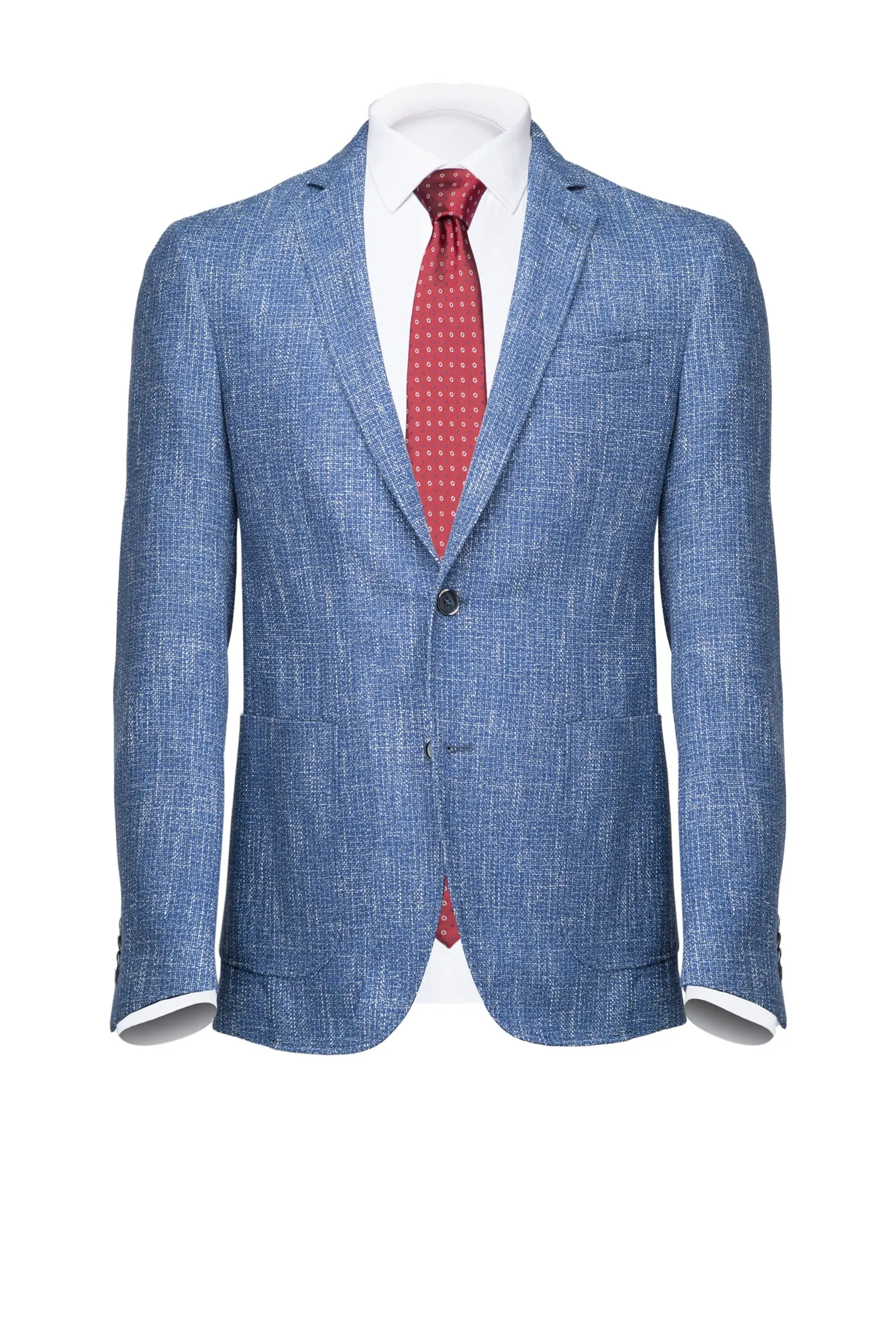 Light Blue Campore Cotton Blazer