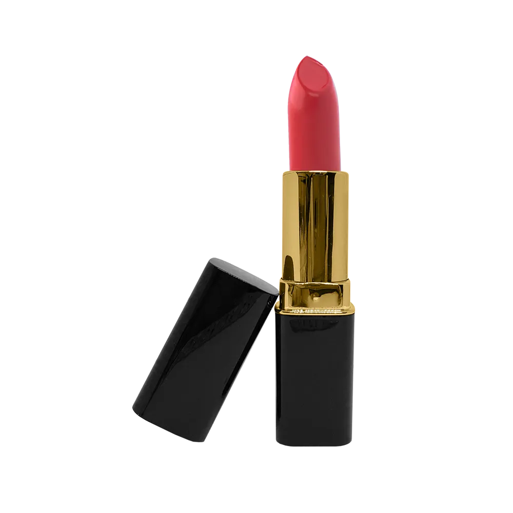 Lipstick 8084 Pinky Red M Gold Trim