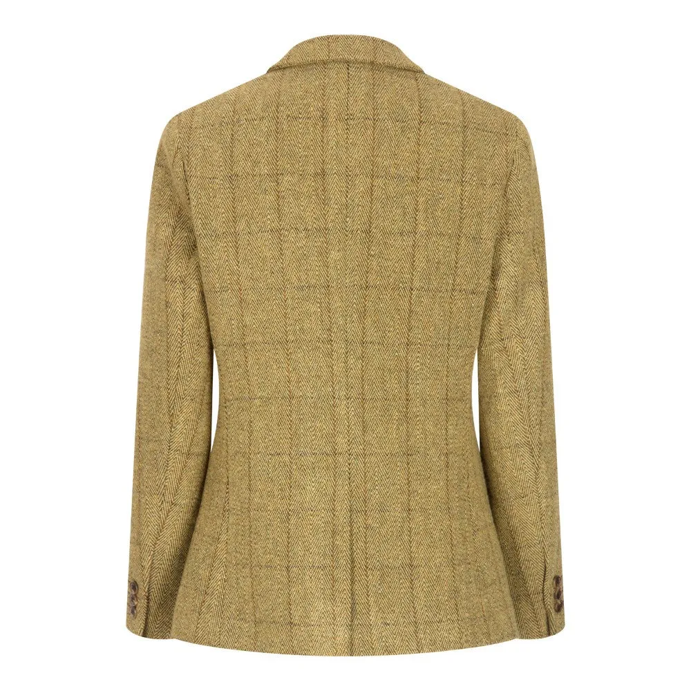 Mayland ladies hacking jacket, tweed, lys salvie