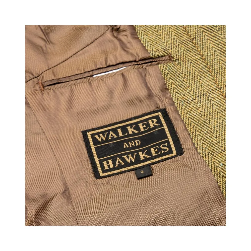 Mayland ladies hacking jacket, tweed, lys salvie