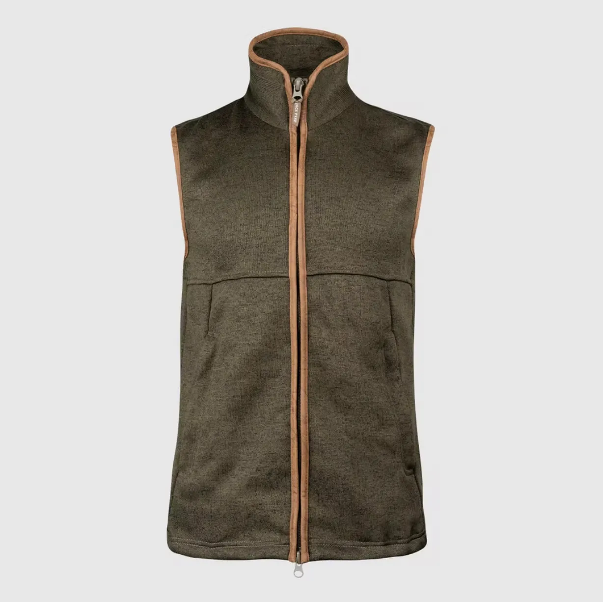 Melange Fleece Gilet