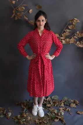 Midi tiered Dress