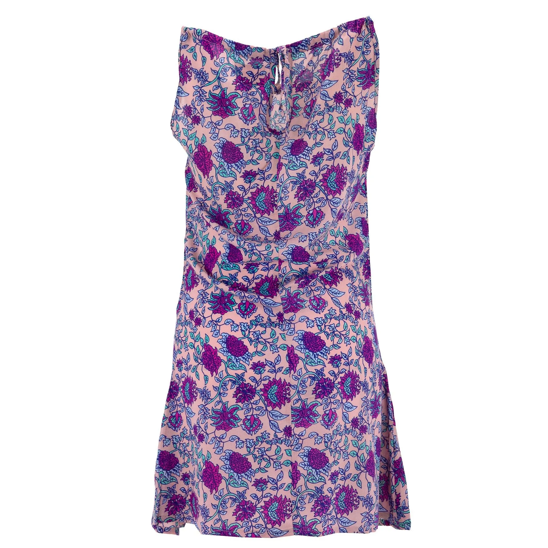 Modern Mini Dress - Purple Peony