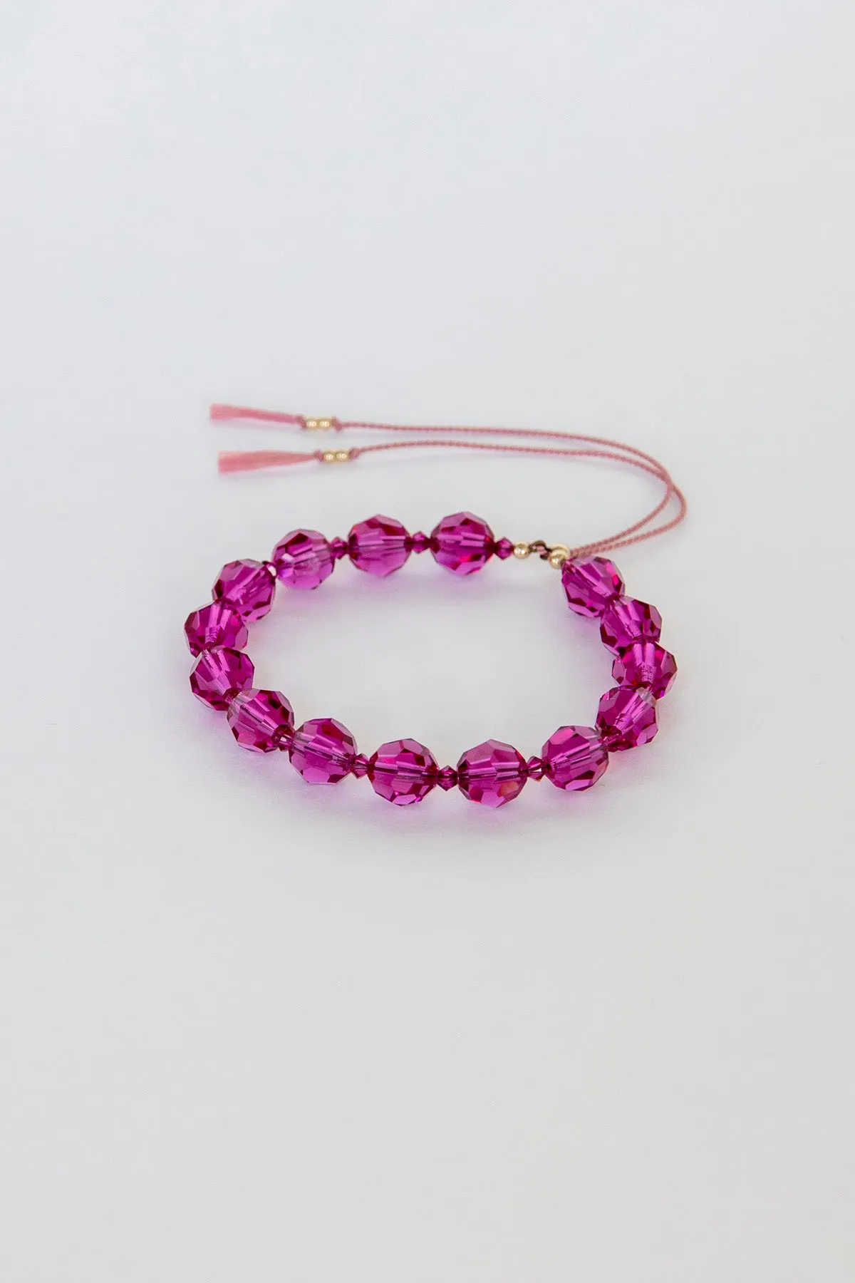 Moon Sun Bracelet - Bougainvillea