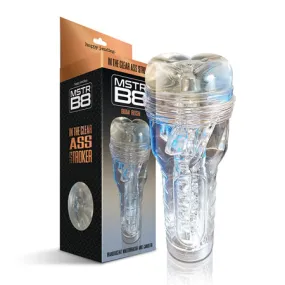 MSTR B8 In the Clear Anal Stroker - Clear