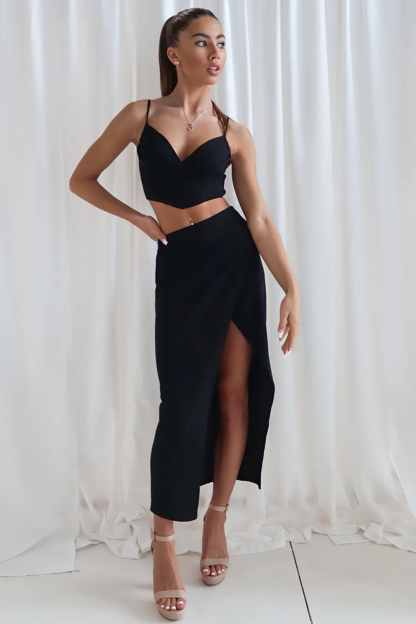 Myora Set Skirt - Black
