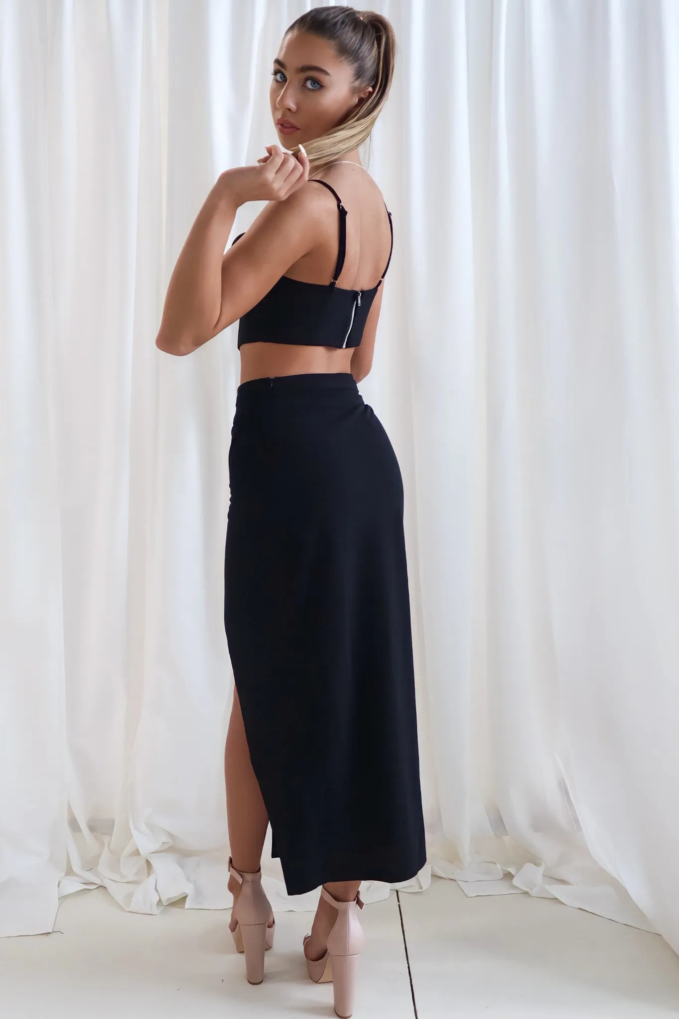 Myora Set Skirt - Black