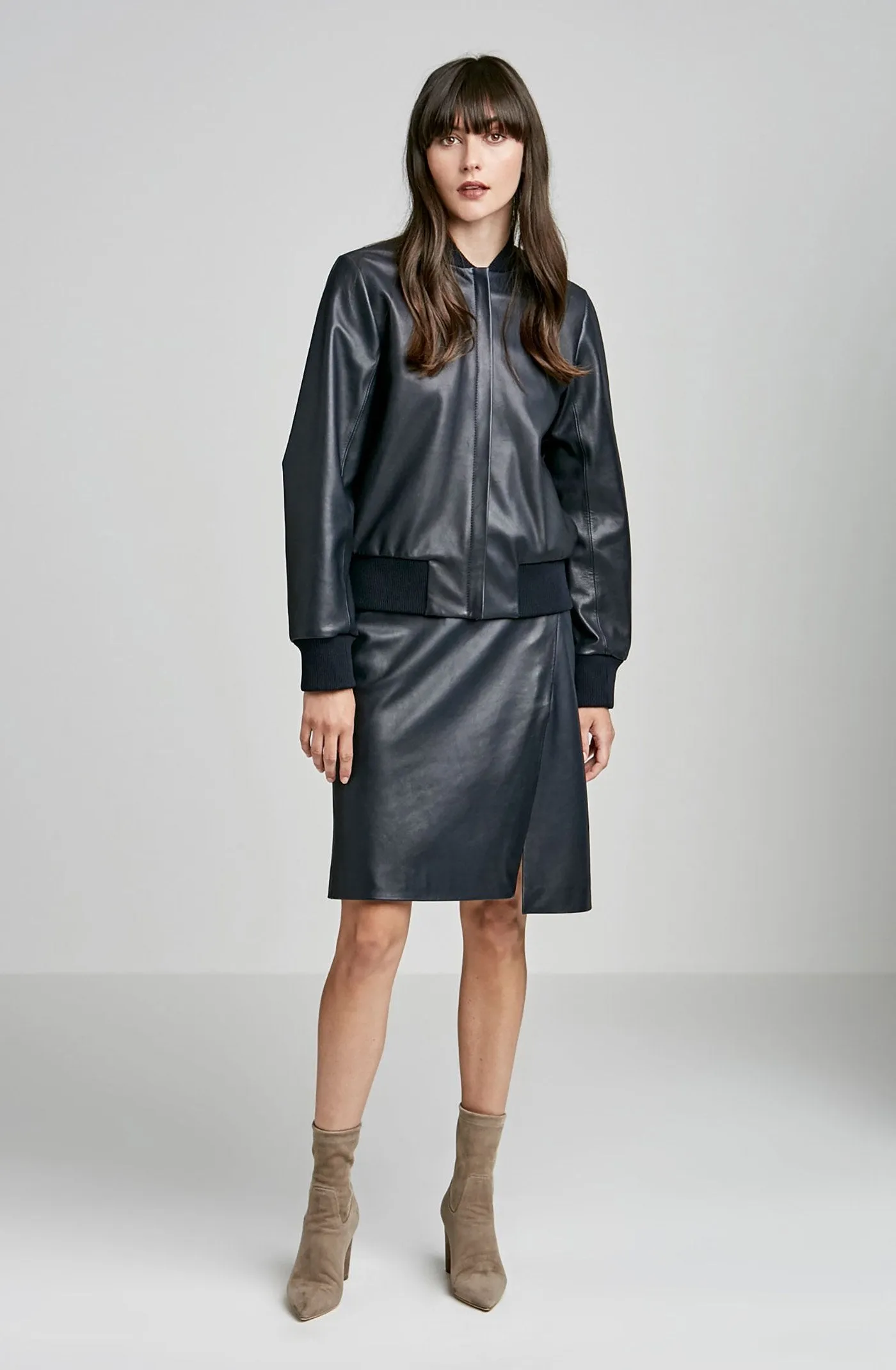 NAPPA LEATHER BOMBER