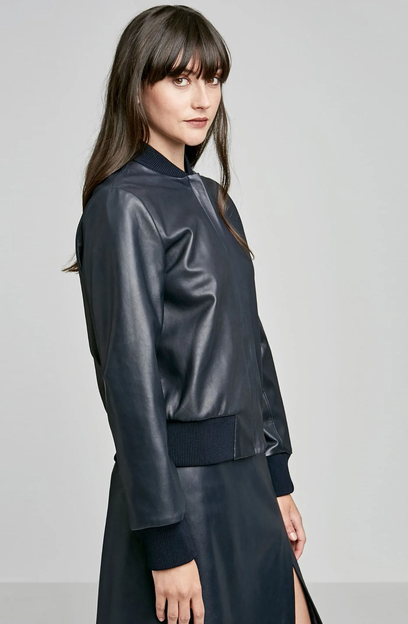 NAPPA LEATHER BOMBER