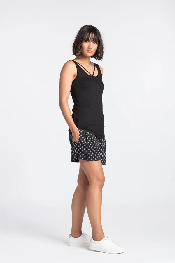 NES Lattice Singlet - Merino Black