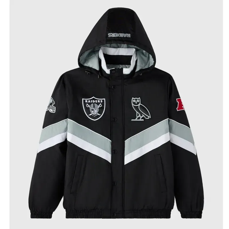 NFL Las Vegas Raiders Sideline Puffer Jacket