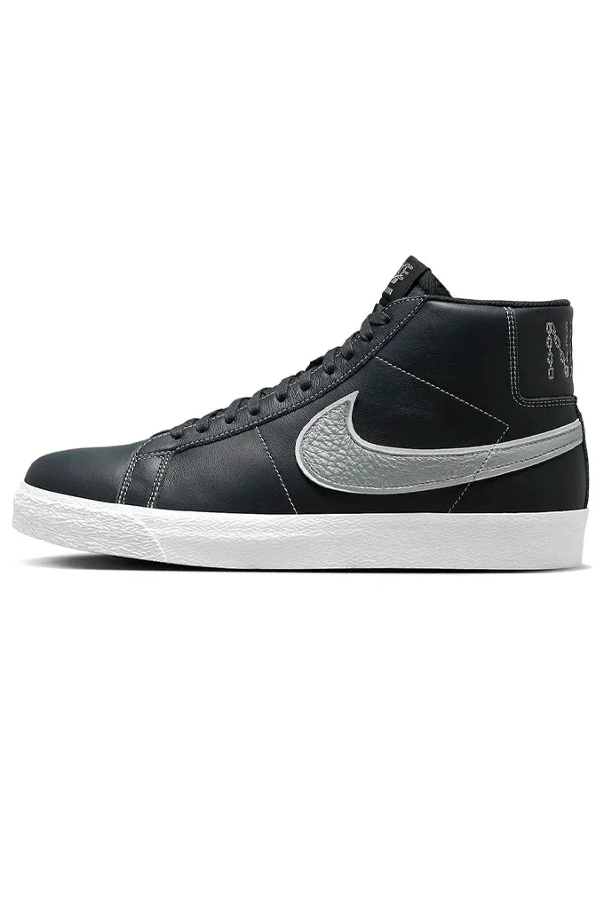 Nike SB x Mason Silva Zoom Blazer Mid-Blackened Blue/Wolf Grey