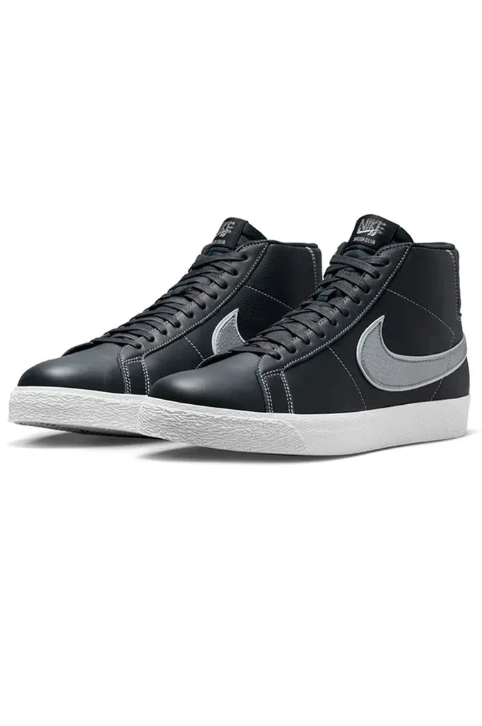 Nike SB x Mason Silva Zoom Blazer Mid-Blackened Blue/Wolf Grey