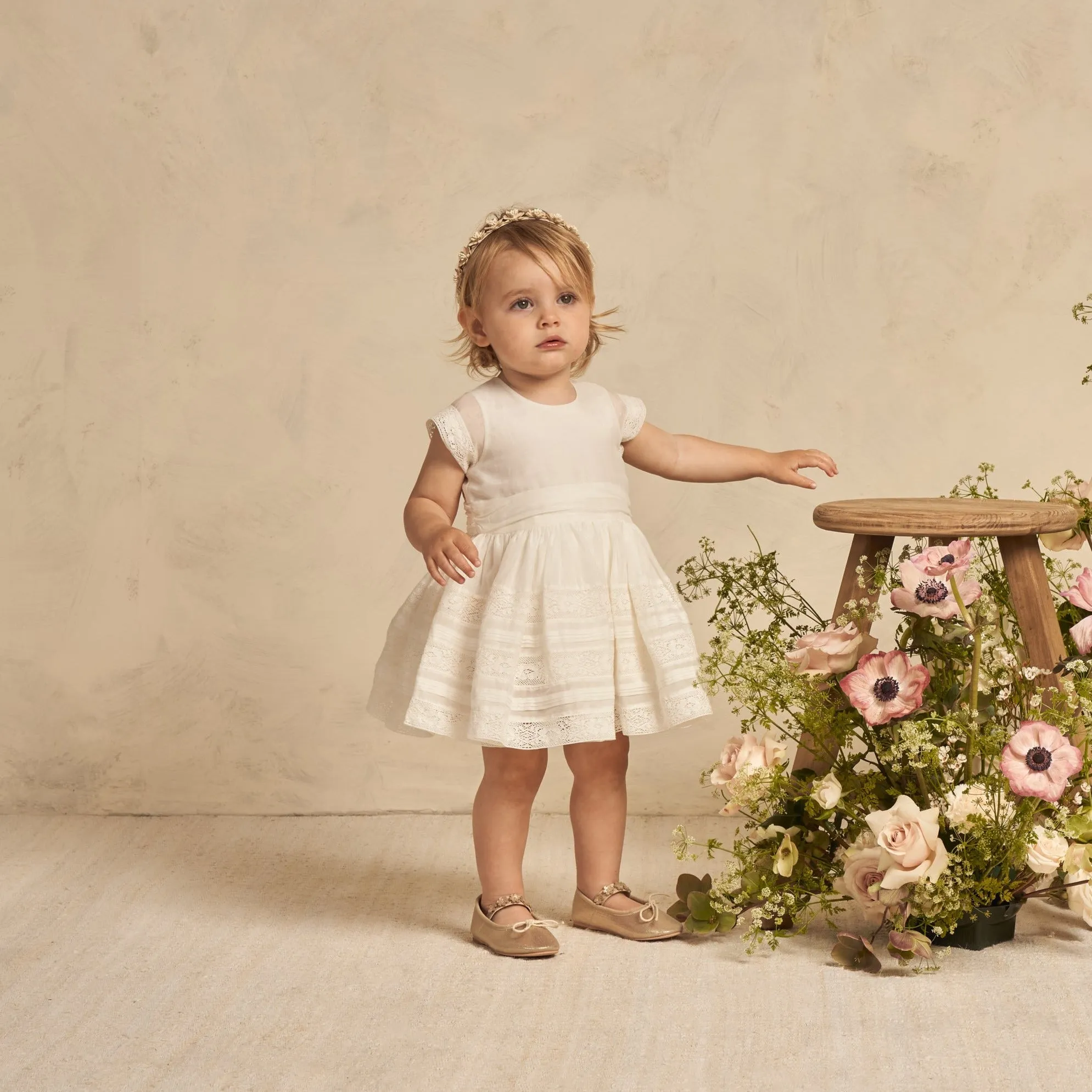 Noralee Dahlia Dress - White