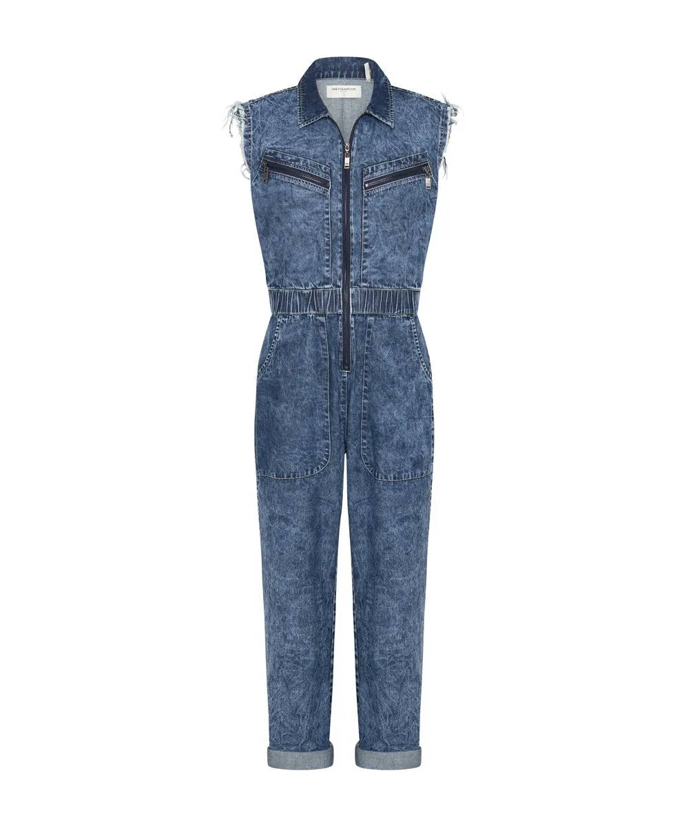OLIVIA SLEEVELESS OVERALL