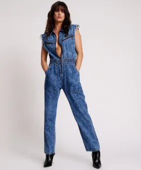 OLIVIA SLEEVELESS OVERALL