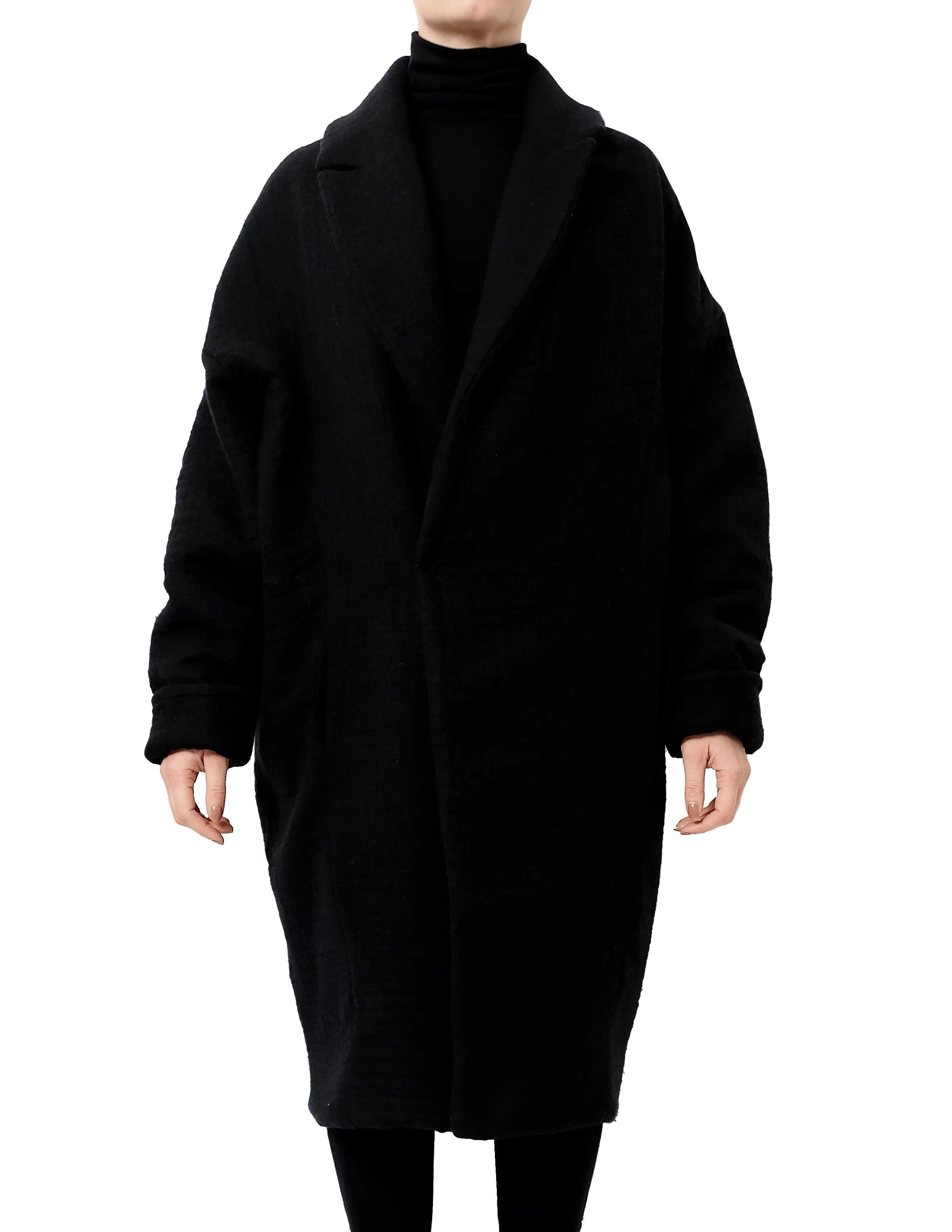 Oversized Textured Coat