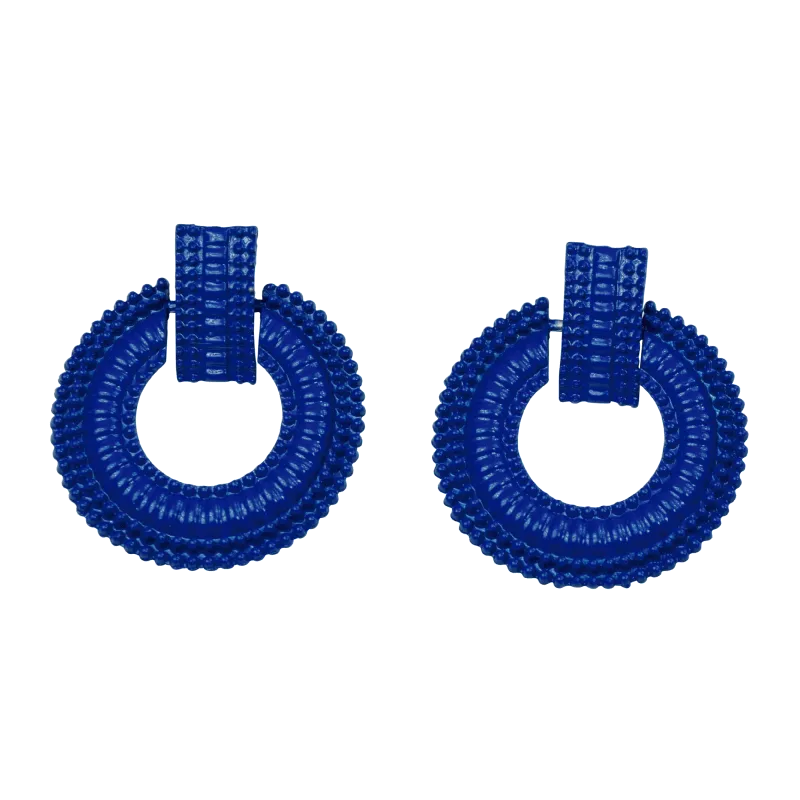 Petra -Blue Earrings