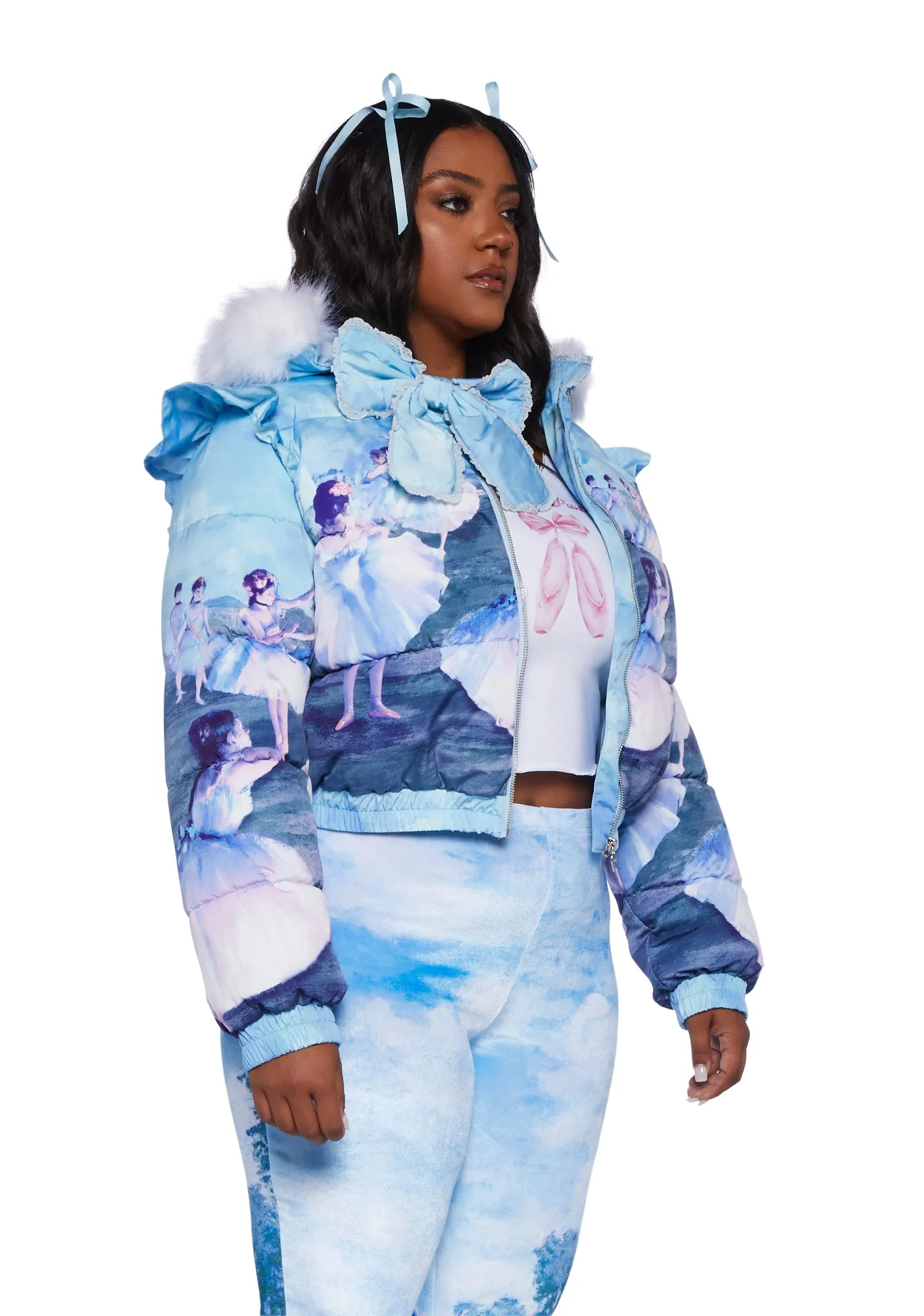 Plus Dress Rehearsal Puffer Jacket